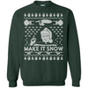 Sweatshirts - Make It Snow Crewneck Sweatshirt
