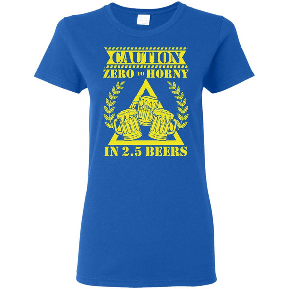 T-Shirts - 2.5 Beers Ladies Tee