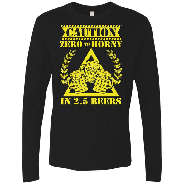 T-Shirts - 2.5 Beers Premium Long Sleeve