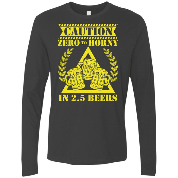 T-Shirts - 2.5 Beers Premium Long Sleeve