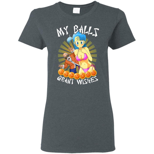T-Shirts - Balls Grant Wishes Ladies Tee
