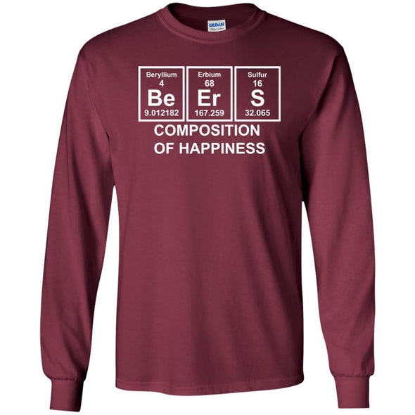 T-Shirts - Beer Composition Long Sleeve