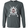 T-Shirts - Blood Type Fly Long Sleeve