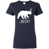 T-Shirts - Deer Bear Beer Ladies Tee