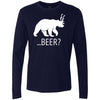 T-Shirts - Deer Bear Beer Premium Long Sleeve