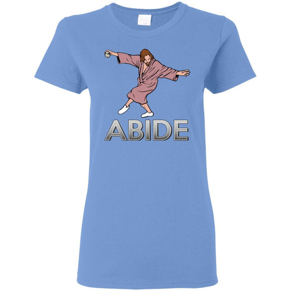 T-Shirts - Dude Abide Pose Ladies Tee