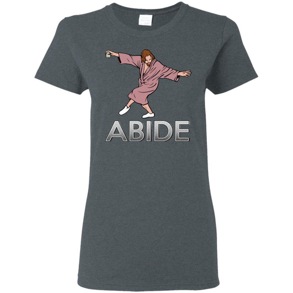 T-Shirts - Dude Abide Pose Ladies Tee