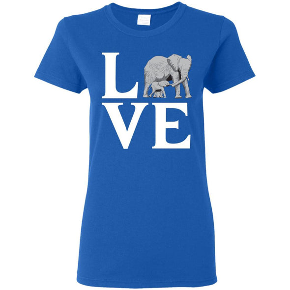 T-Shirts - Elephant Love Ladies Tee
