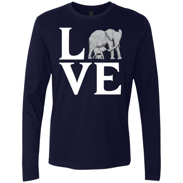 T-Shirts - Elephant Love Premium Long Sleeve