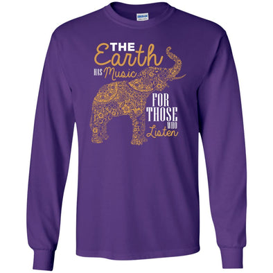 T-Shirts - Elephant Music Long Sleeve