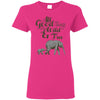 T-Shirts - Elephant Wild & Free Ladies Tee