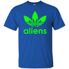 T-Shirts - Green Aliens (not Adidas) Unisex Tee