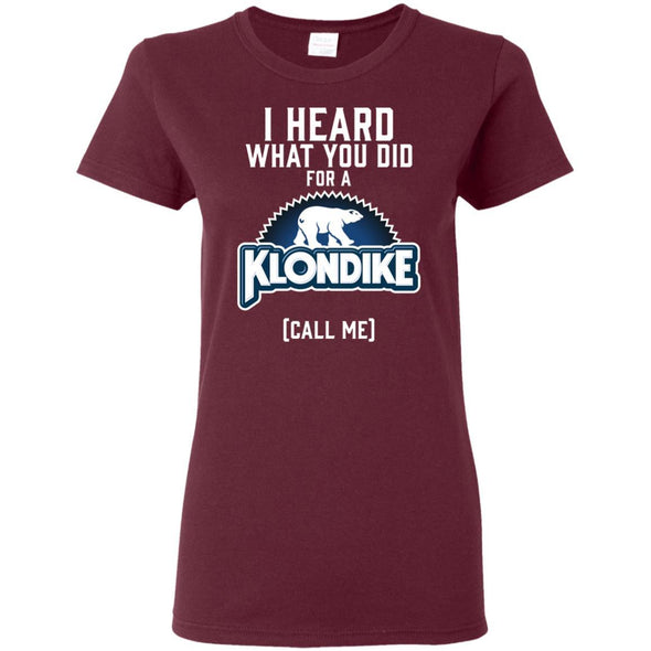 T-Shirts - Klondike Logo Ladies Tee