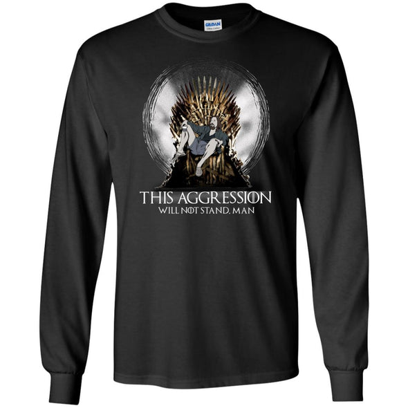 T-Shirts - Lebowski Iron Throne Long Sleeve
