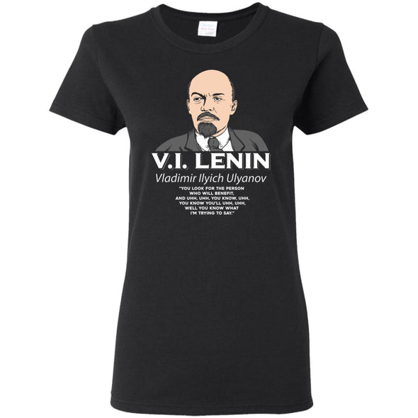 T-Shirts - Lenin Quote Ladies Tee