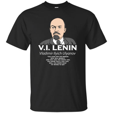 T-Shirts - Lenin Quote Unisex Tee