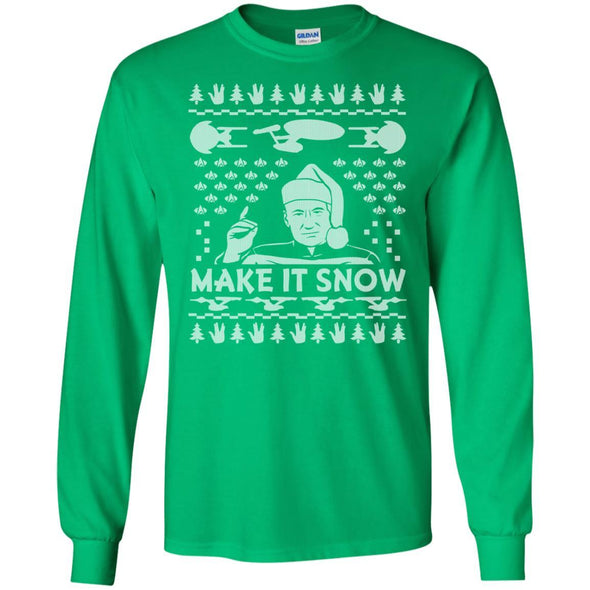 T-Shirts - Make It Snow Long Sleeve