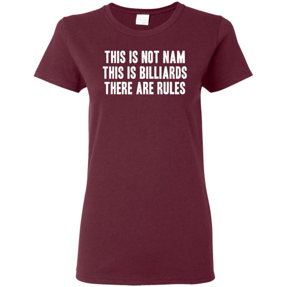 T-Shirts - Not Nam Billiards Ladies Tee