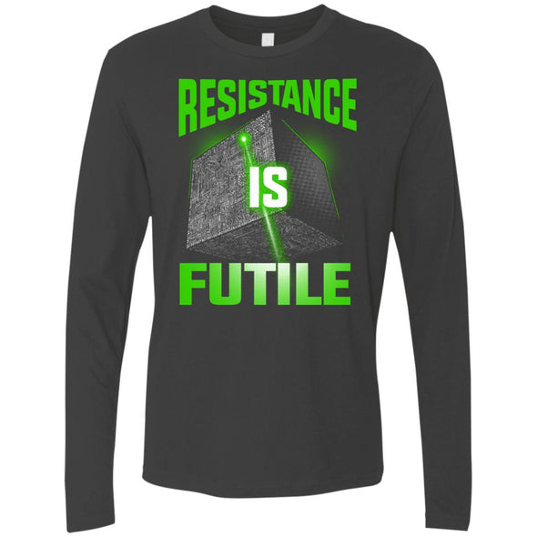 T-Shirts - Resistance Is Futile Premium Long Sleeve