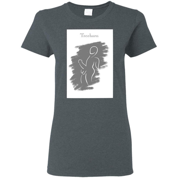 T-Shirts - Treehorn Sketch Ladies Tee