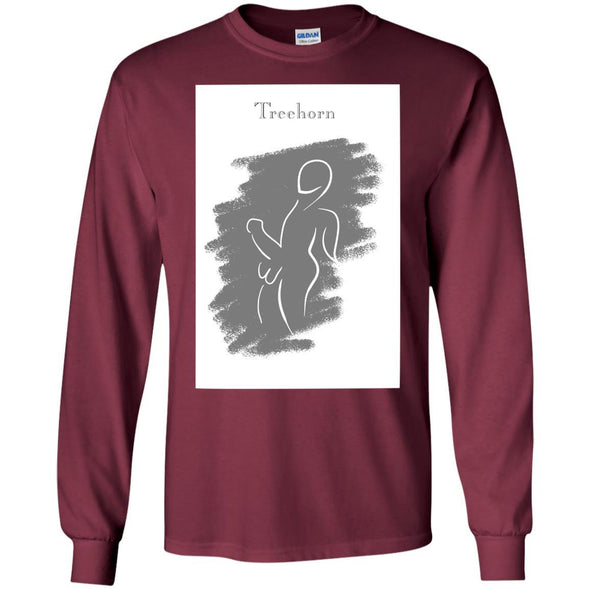 T-Shirts - Treehorn Sketch Long Sleeve