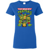 T-Shirts - Tutant Meenage Neetle Teetles Ladies Tee